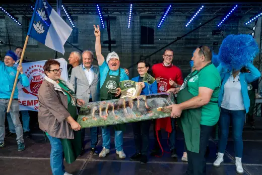 Žuvienės virimo čempionato 2026 m. akimirka